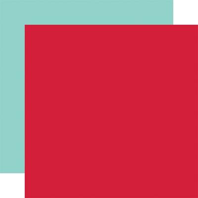 Echo Park A Slice Of Summer Cardstock - Red/Mint